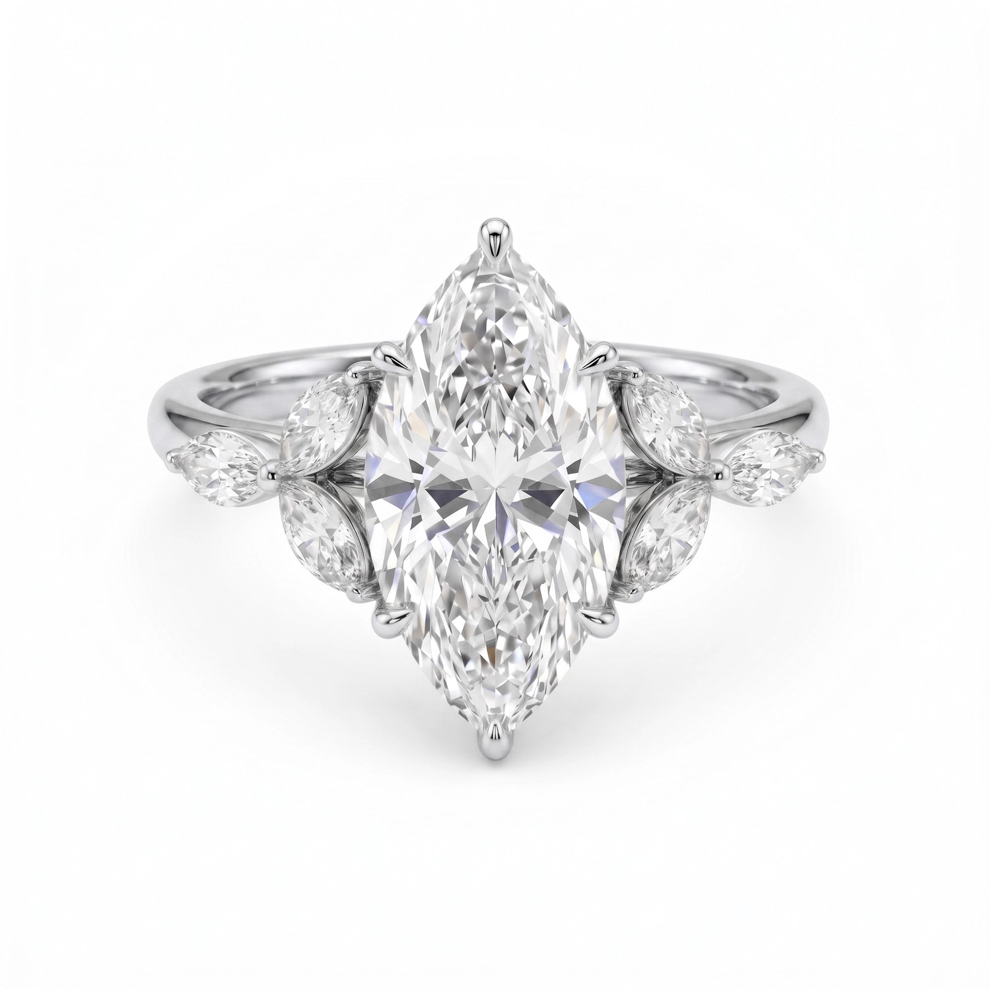 Eden's Vine Marquise Ring