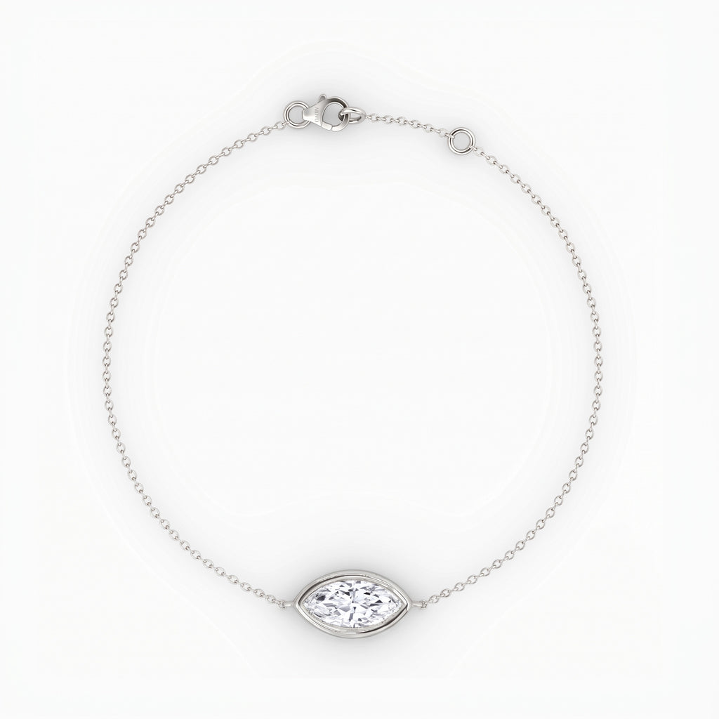 Bezel Solitaire Bracelet