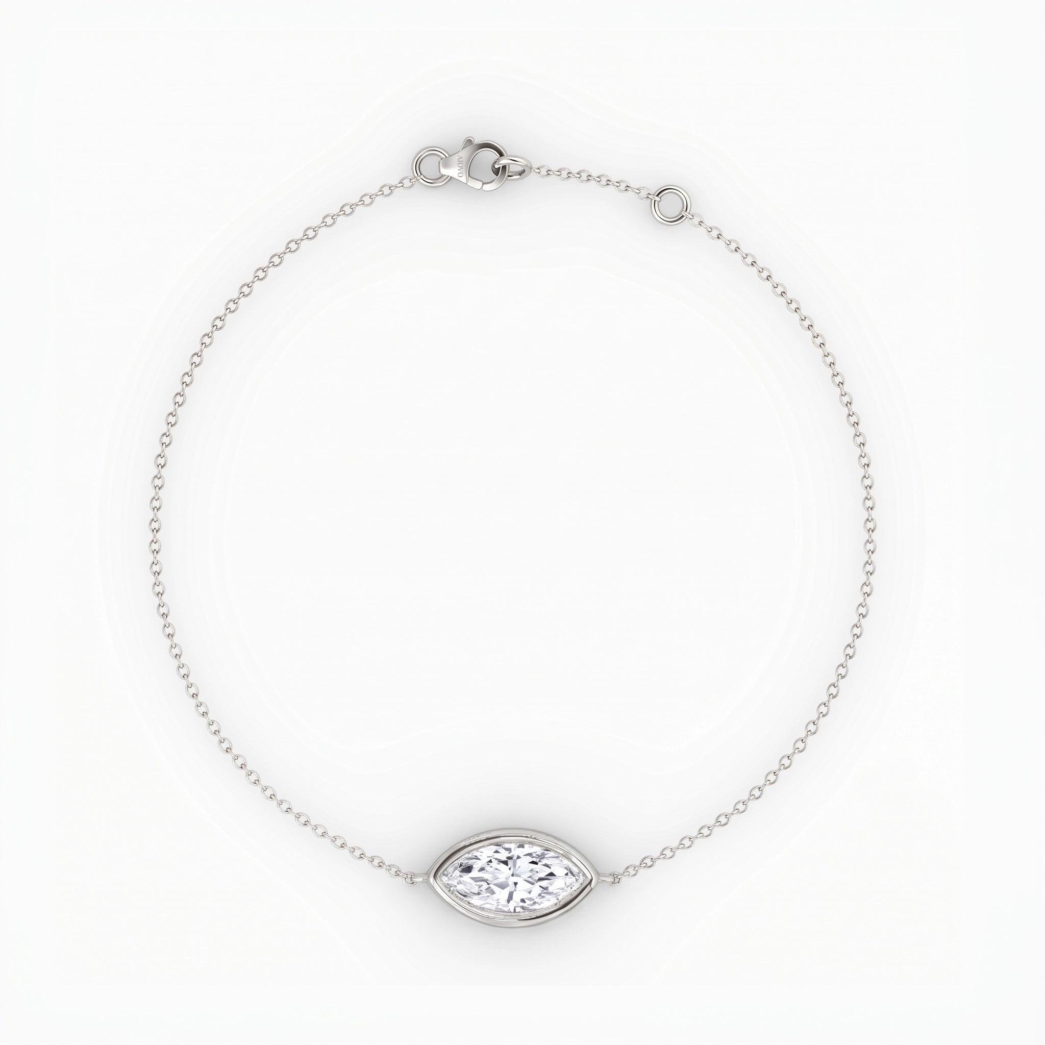 Bezel Solitaire Bracelet