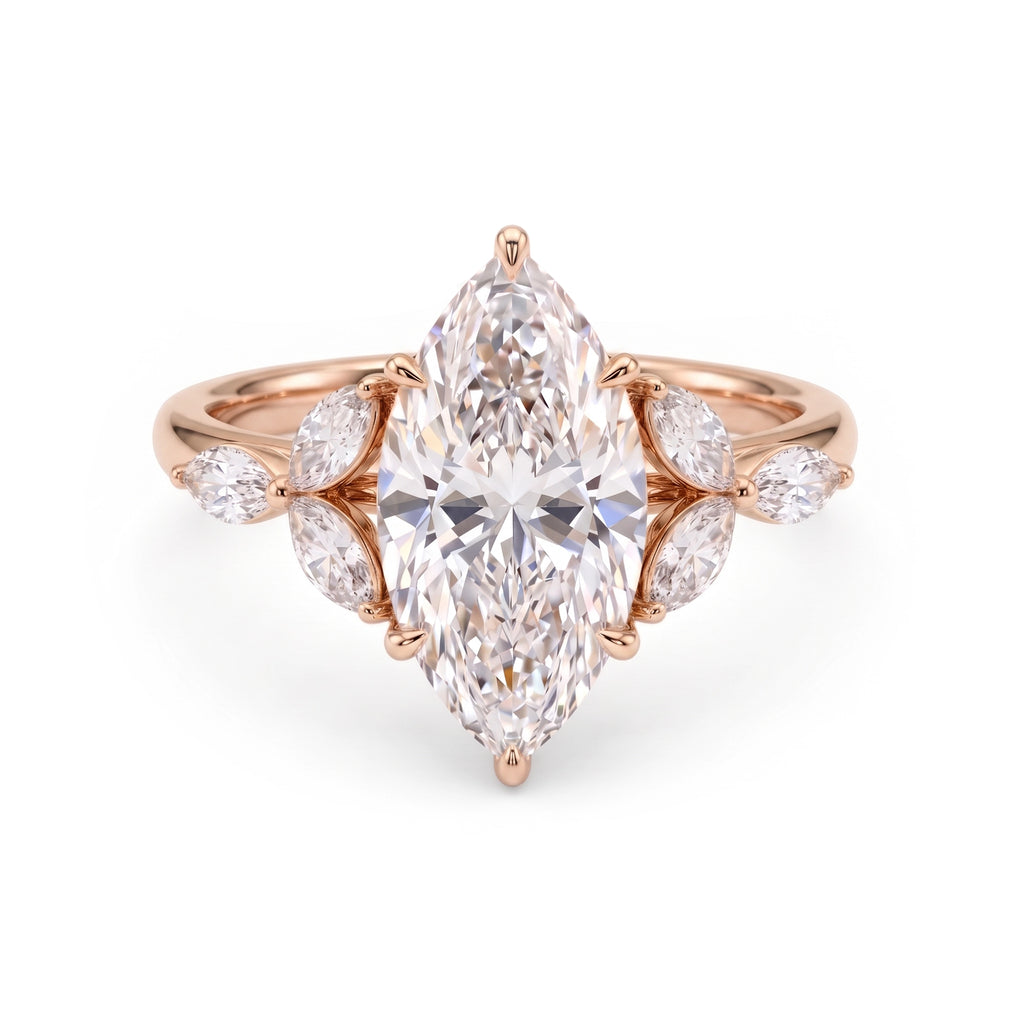Eden's Vine Marquise Ring