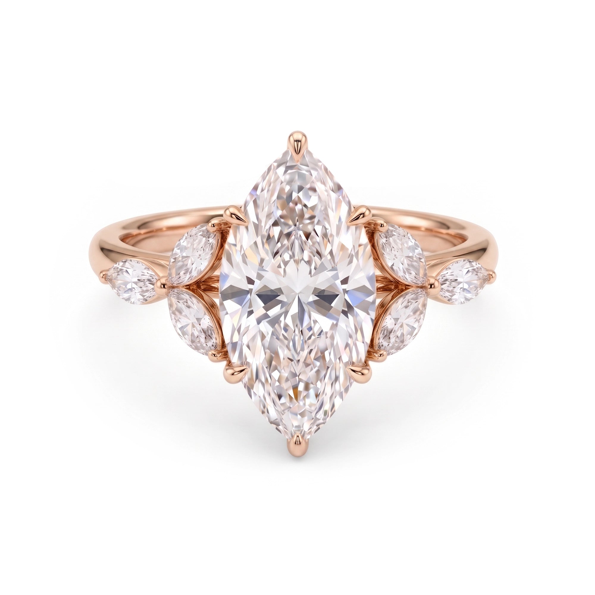 Eden's Vine Marquise Ring