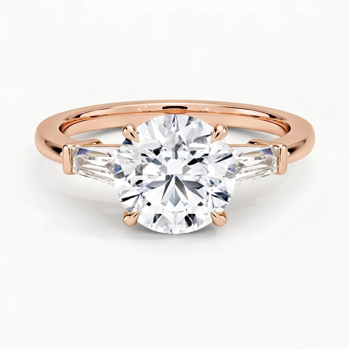 Legacy Round Three-Stone Ring