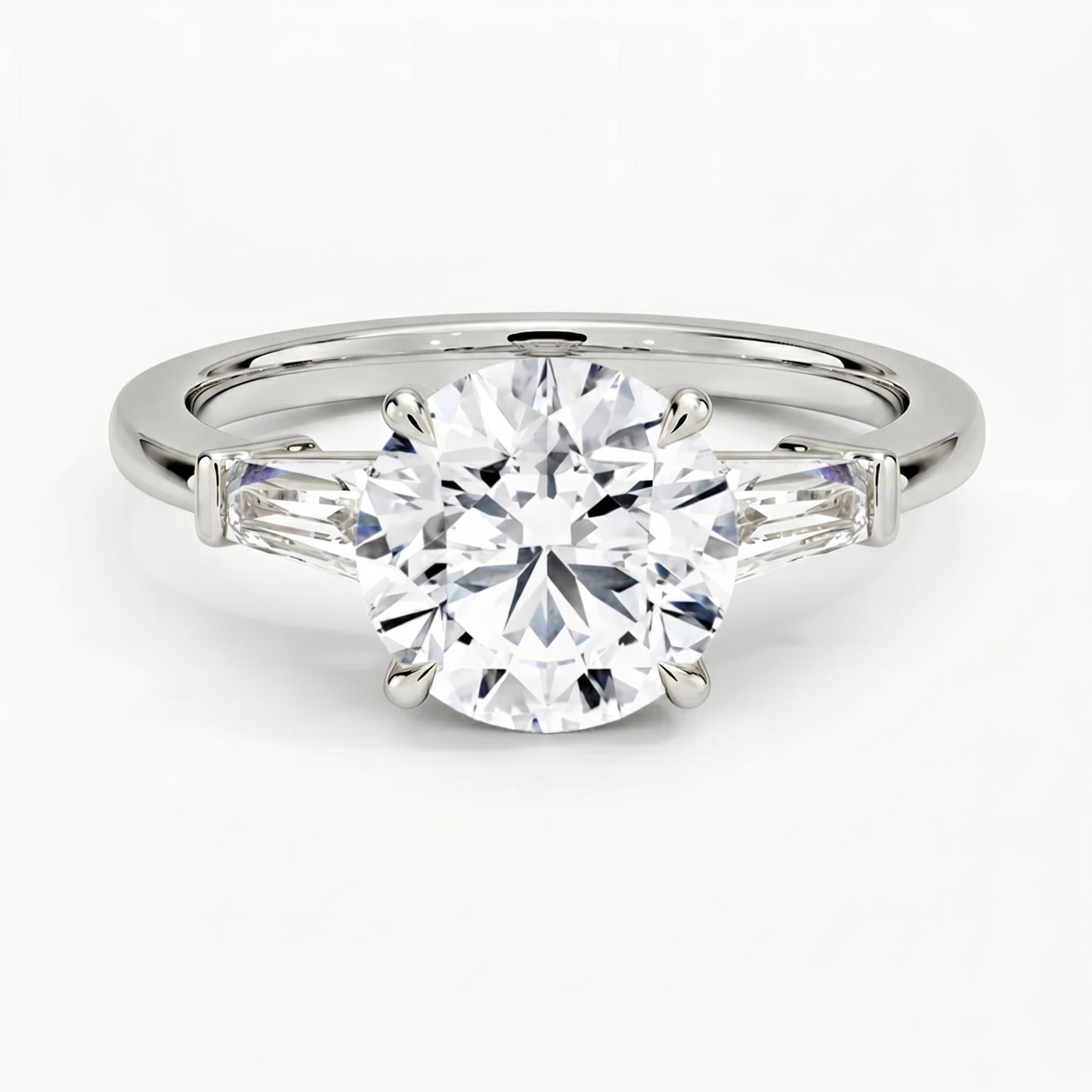 Legacy Round Three-Stone Ring