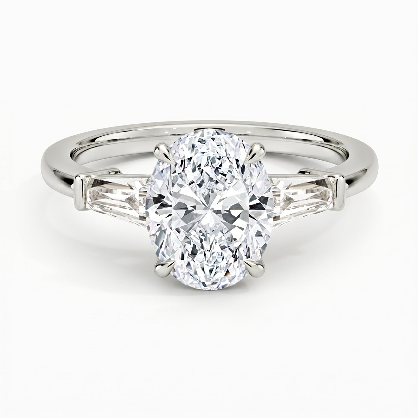 Legacy Oval Three-Stone Ring