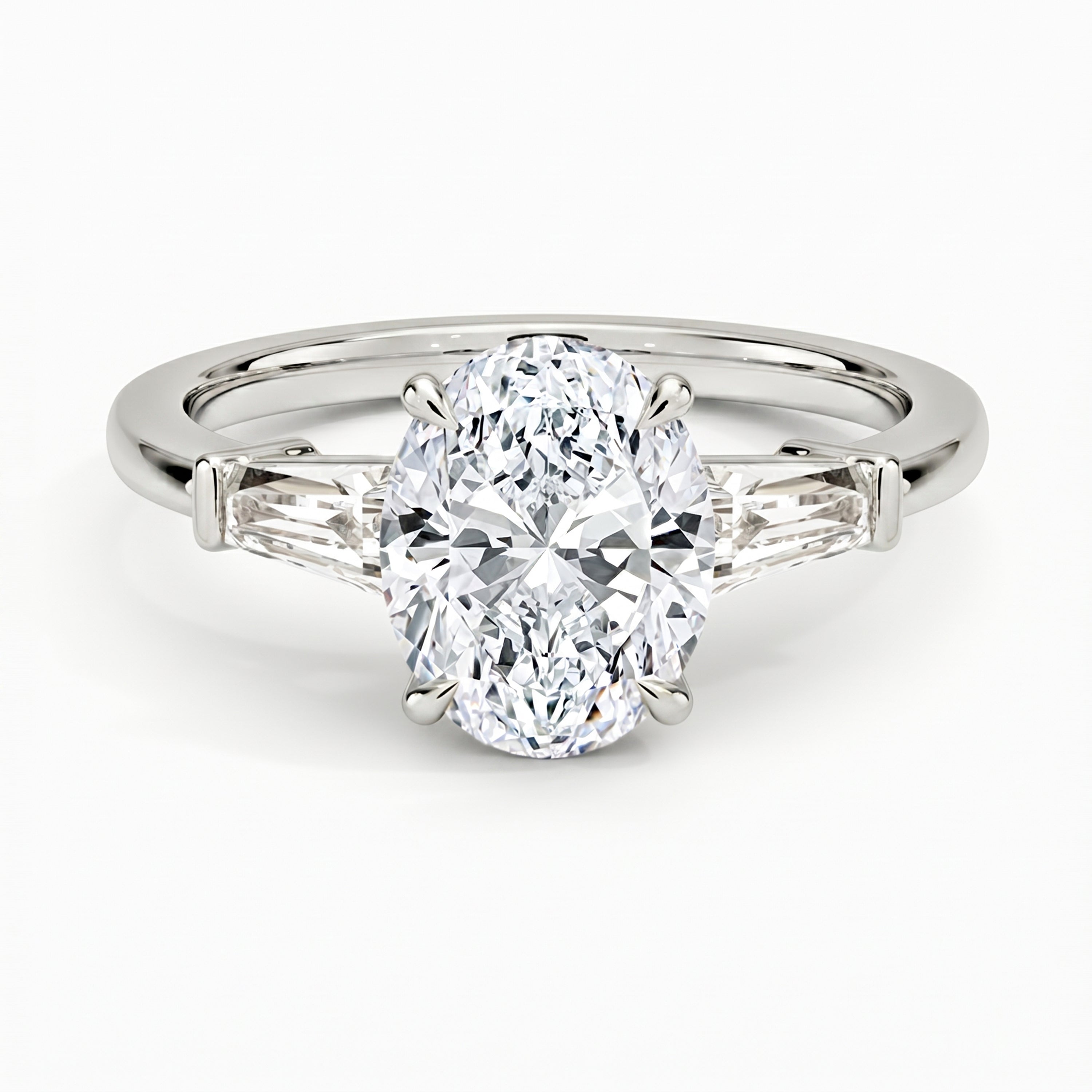 Legacy Oval Three-Stone Ring