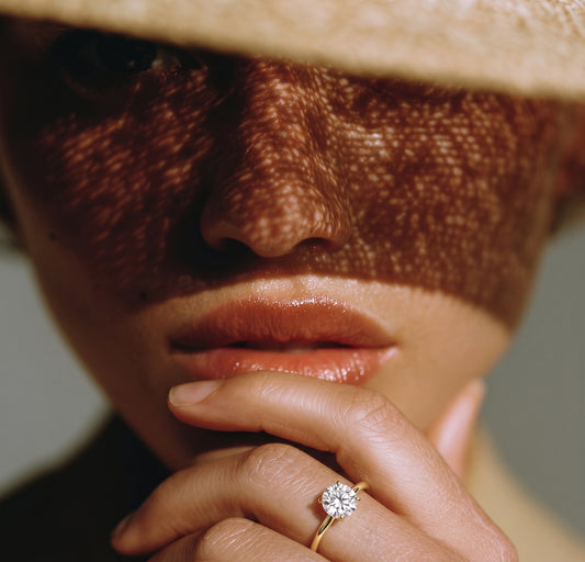 Flora Solitaire Ring