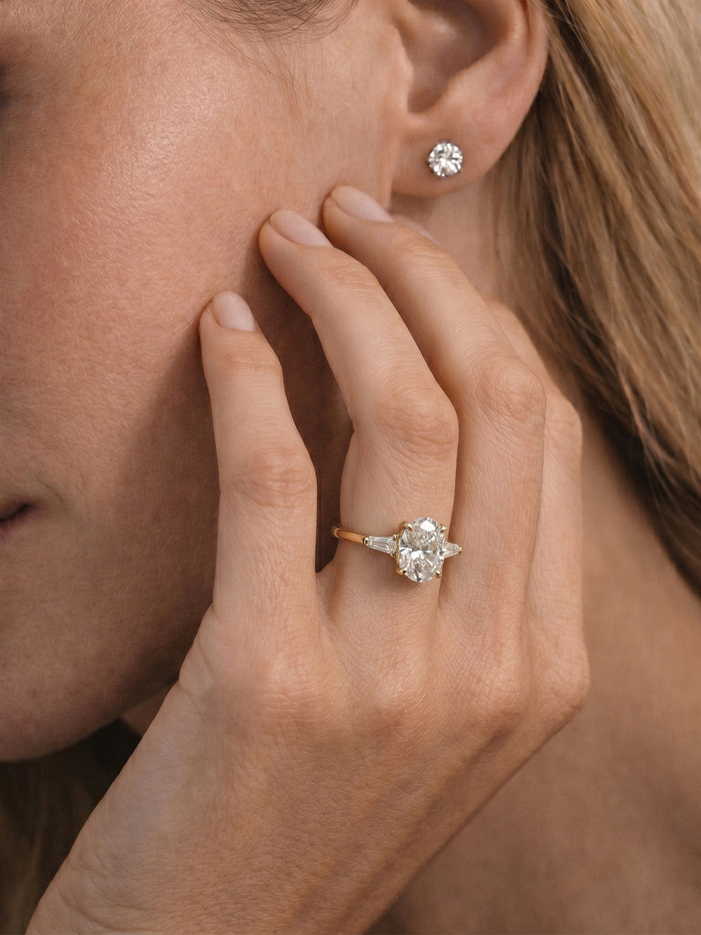 Legacy Oval Three-Stone Ring