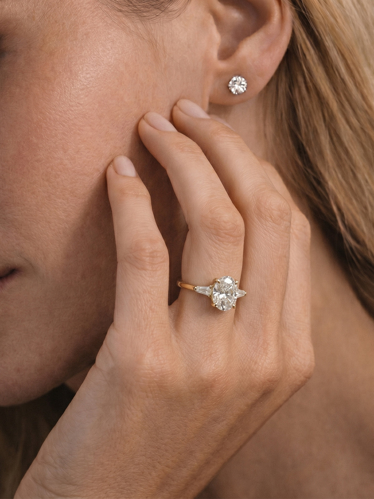 Legacy Oval Three-Stone Ring