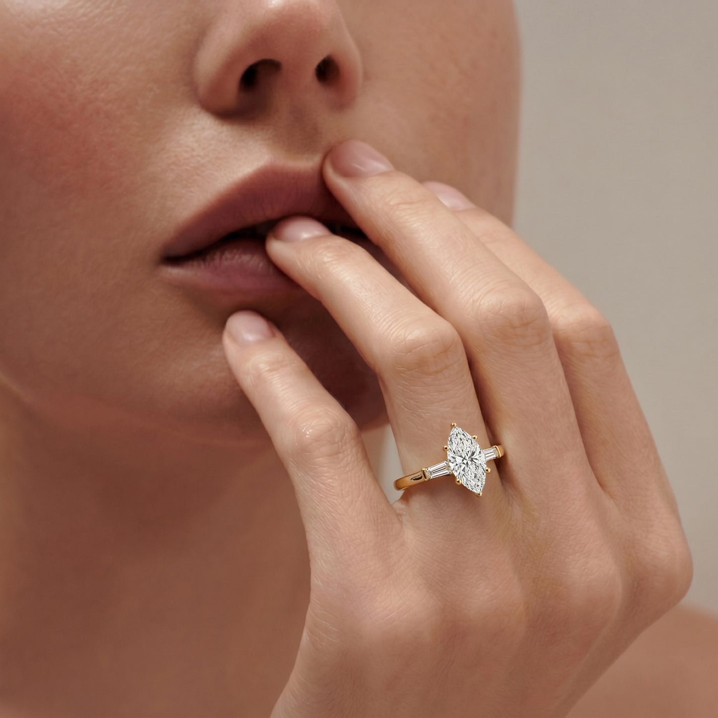 Legacy Marquise Three-Stone Ring