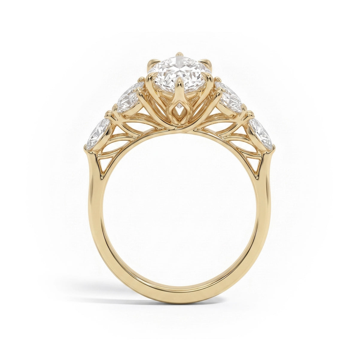 Eden's Vine Marquise Ring