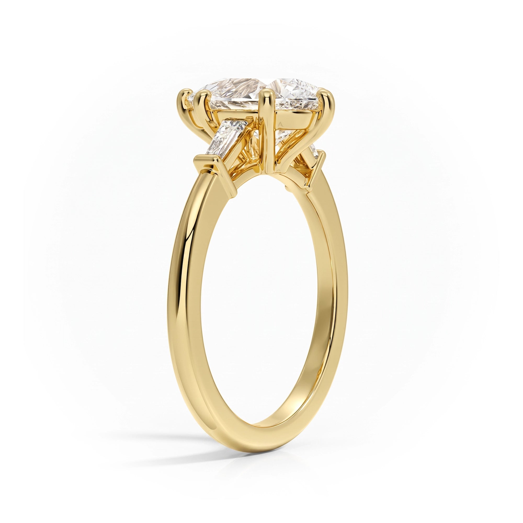 Legacy Emerald Three-Stone Ring