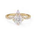 Aurelia Chevron round ring