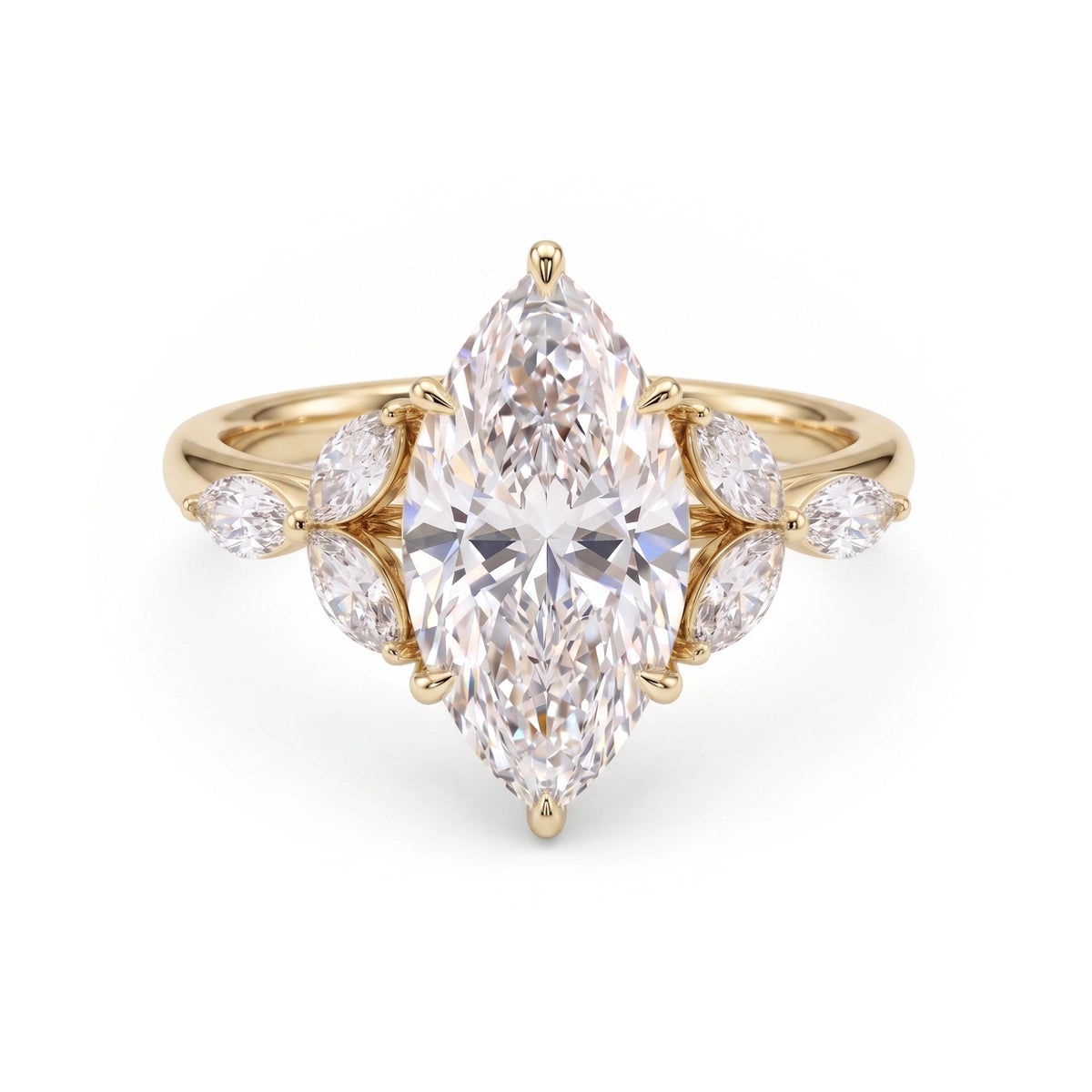 Eden's Vine Marquise Ring