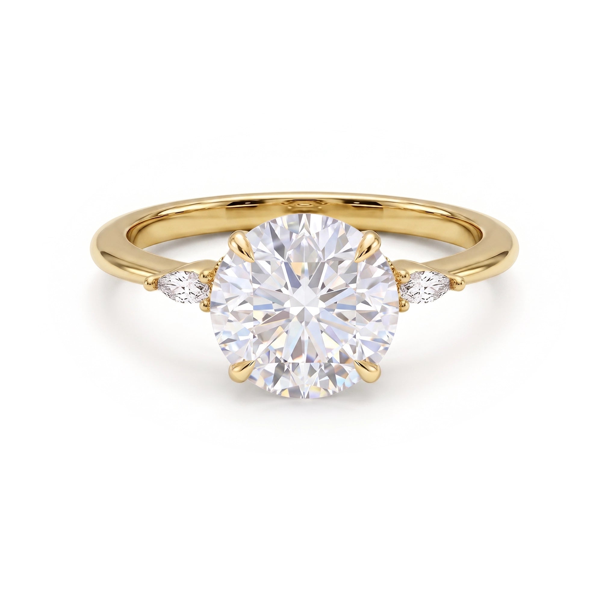 Laurel Round Ring