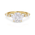 Ivy Hidden Halo Round Ring