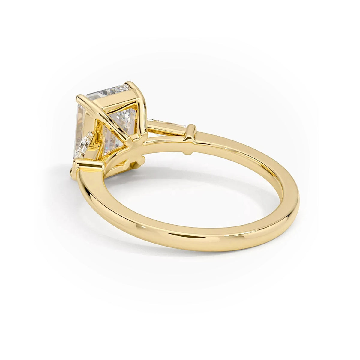 Legacy Emerald Three-Stone Ring