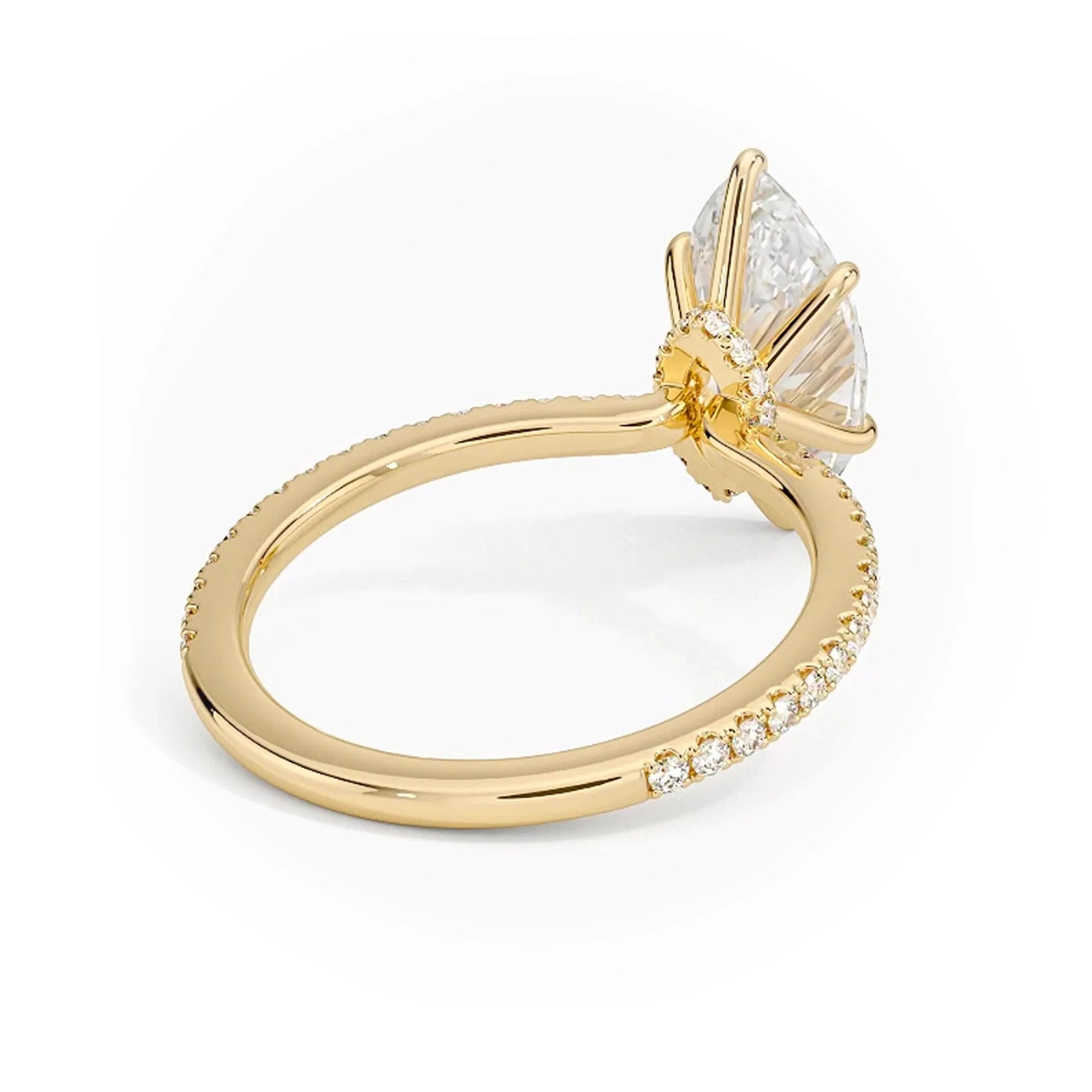 Lumina Pavé Marquise Ring