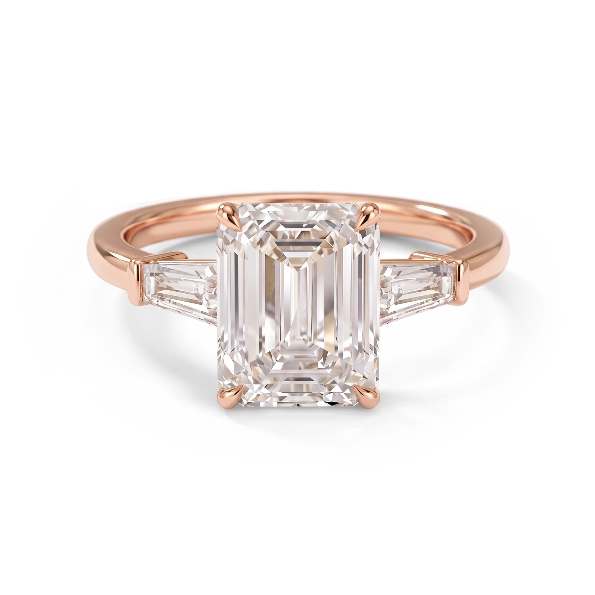 Legacy Emerald Three-Stone Ring